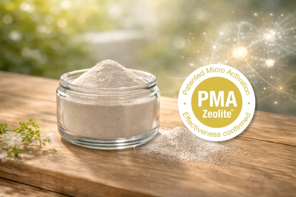 PMA-Zeolite with patented micro-activation for maximum binding of harmful substances in the gut